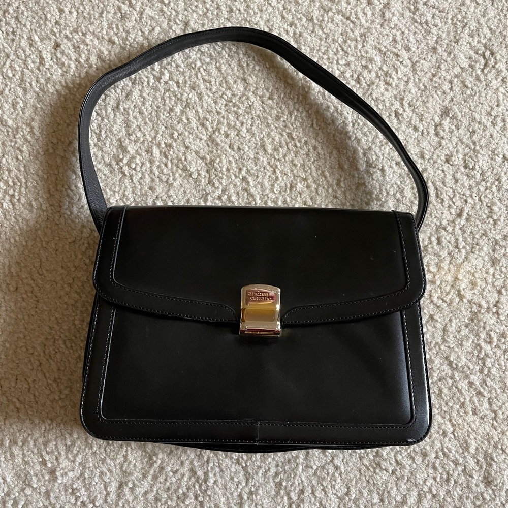 Andrea Carrano - GENUINE LEATHER Black Purse